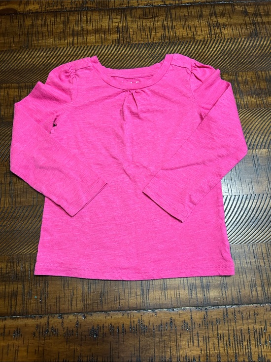 Cat & Jack Other - Girls' Hot Pink Long-Sleeve Tee
